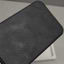 pitaka for iPhone 17 Pro Max Case 6.9" with Camera Control Button, Compatible with MagSafe, Ultra-Slim Case with Caseless Touch Feeling, 600D Aramid Fiber Woven, Black/Grey(Twill)