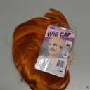 Guree Hair Ginger Bowl Cut Wig for Men Women Unisex Synthetic 60s Mushroom Wig for Daily Costume Halloween Cosplay Party (Ginger Orange)