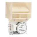 242303001 Air Damper Control Assembly Refrigerator Damper Assembly Compatible with Frigidaire Crosley White Replaces 242303001AP5788340, PS8746718, EAP8746718, 3016452 Fits DFH, FFE, FFH, FFS, LFS