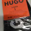 2 x HUGO Women's 2-pack Bold Logo Invisible Socks