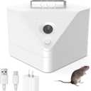 Ultrasonic Pest Repeller Indoor, No Touch Solution, Electronic Plug-in Mouse Repellent for Rats & Rodents, 360 Coverage 1400 sq. ft. Safe for House, Attic, Office, Garage, Warehouse, RV