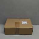 Tenceur 48 Pcs Fall Gift Bags Bulk Kraft Paper Orange Gift Bags Maple Leaf Elements Goody Candy Treat Pouches with Handles for Thanksgiving Autumn Wedding Birthday Party Favors