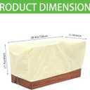 Plant Frost Cover, Rectangular Garden Protection Blanket with Drawstring, 39.3X 17.7X 15.7Inch, Winter Plant Protection Netting for Raised Beds, 4 Pack