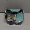 SOHIDA Electric Lunch Box Food Heater, 80W Portable Warmer for Car Truck Work with 304 Stainless Steel Container, 12V/24V/110V Green Heated Lunch Box Suitable for Ideal Driver/Work/Gift