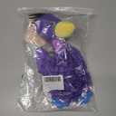 Interactive Snuffle Dog Toys, Squeaky Dog Toys for Puppy,Crinkle Dog Toy with Hiding Snack,Slow Feeder Treat Toy and Feeding Mats for Training,Dog Lick Mat Enhancement(Purple)