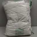 King Comforter Set - 3 Piece Bed Set for All Seasons - 1 Soft Quilted Comforter with Corner Tabs & 2 Pillow Shams - Comfy, Cozy & Breathable - Premium Down Duvet Insert - Oeko-TEX - King Size, White