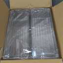 Clear Drawer Organizer Bins 8 Pack Stackable Storage Bins for Cutlery Vanity Bathroom Deep Drawer Organizer Tray for Kitchen Cabinet Closet Counter Refrigerator Organization and Storage