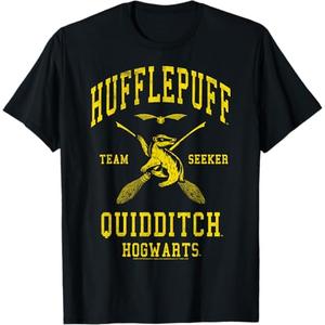 Harry Potter Hufflepuff Quidditch Team Seeker T-Shirt, S