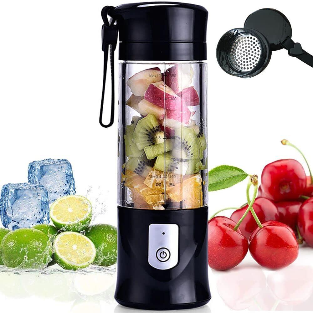 Mini Portable Blender For Shakes and Smoothies,Personal Size Juice MixingLeakproof-Lid, Compact, USB-C Rechargeable, Crodless, Convenient for Kitchen, Home, Travel