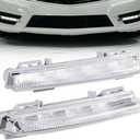 2PCS Front Bumper DRL Day Running Lights LED Fog Lamps Bar for Mercedes W204 W212 E350 C350 C250 2007-2014