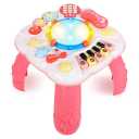 Dahuniu Baby Toy- Engaging Baby Activity Center For 6 12 18 Months Old- Safe, Sturdy, And Fun (11.8 X 11.8 X 12.2 Inches), Pink