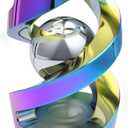 Metal Fidget Toy, Fidget Spinners, Adult Fidget Toys, Fidgets for Anxiety and Stress, Desk Adult Fidgeting Stress Relief Gift (Colorful)