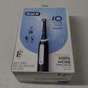 Oral-B iO Deep Clean Rechargeable Electric Powered Toothbrush, Black with iO Series 3 Limited, 2 Brush Heads and Travel Case - Pressure Sensor to Protect Gums - 3 Cleaning Settings - 2 Minute Timer (1 Count (Pack of 1))
