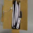 AboveTEK Retail Kiosk iPad Stand, 360 Rotating Commercial POS Tablet Stand, Fits 6"-13" (Screens) iPad mini Pro-Business Swivel Tablet Holder, for Store Office Reception Kitchen Desktop (White)