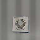 Magnetic Phone Grip for MagSafe Ring Holder, Metal Double Adjustable Gym Finger Ring Grip Kickstand, Removable Phone Grip for iPhone, iPad and Smartphones (Natural Titanium)