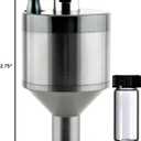 Kitchen Spice GrinderSuperfine GrindingPepper Grinder Set, Silver 1.75 inch