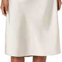 The Drop Women's Maya Silky Slip Skirt (Medium)
