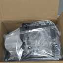 ZGLAOJT Black Industrial Semi Flush Mount Ceiling Light 5-Light Kitchen Light Fixtures Modern Large Matte Sputnik Chandelier for Dining Room Bedroom Farmhouse Living Room