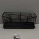 Utensil Holder for Kitchen Counter, Large Stainless Steel Cooking Organizer with 4 Compartments for Kitchen Countertop, Silverware, Forks, Knives, Spoons, Cooking Tools, Cutlery Storage Rack