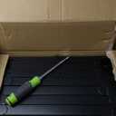 Ultrawall Wall Mount Wood Organizer and Lumber Storage Metal Rack for Shed, Workshop, Garage with 3-Level (Black-4 Pack)