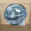 12" Heavy Duty Cover Lid for Corrugated Pipe HDPE Septic Tank Lid Cover, UV Resistant, Skid Proof Surface, Airtight Foam Gasket Included, with Security Screws, Green, 11.35 inches