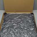 Art3d Decorative Ceiling Tile 2x2 Glue up, Lay in Ceiling Tile 24x24 Pack of 12pcs Spanish Floral in Black