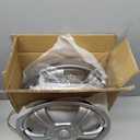 OCPTY Corrosion-Free & Sturdy OEM Replacement 4 Pack Easy Installation Silver 14" Wheel Cover