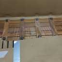 Utoplike (24"x18") Teak Wood Bath Mat, Shower Mats for Bathroom, Large for Spa Home or Outdoor