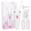 Ladies Facial Hair Remover Electric Women's Beauty Epilator, Cordless Electric Facial Threading Hair Removal for Women, Rechargeable Face Hair Remover Cotton Thread Epilator Body Hair Removal Device