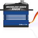 CYS 32KG RC Servo, Waterproof Brushless Servo, All Metal Digital Steering Gear, High Stall Torque RC Motor, Stainless Steel Gear, Full Aluminum Case, Anti-Burn, Anti-Shake