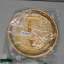 5 Pcs Disposable Pie Carrier with Clear Lid Round Cake Cupcake Container for Pies Cake Slice Candy Pizza Salads Meal Prep (11 Inch)