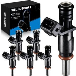 Fuel Injectors 2.5L 3.0L Fits for:-BMW 125I, 128I, 323I, 325I, 325XI, 328I, 328XI, 330CI, 330I, 330XI, 525I, 525XI, 528I, 528XI, 530I, 530XI, X1, X3, X5, Z4, OE# 7531634, FJ748