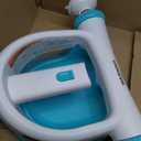 Ingenuity My Bath Seat for Sit-Up Baby Bathing, Sure & Secure Suction Cups, ASTM Safety Tested & Approved, Backrest for Assisted Sitting, Easy Setup & Storage, Aqua