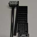 Furniture Lifter Tool Set  Save 80% Effort  Lifts up to 400 lbs  Heavy-Duty Steel Lever with 4 Plastic Base Pads, Ideal for Moving Sofas, Appliances, Furniture Jack Lifter Tool (25 in) (Black)