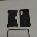 FNTCASE for Samsung Galaxy S25-FE Case: Military Grade Rugged Cell Phone Cover with Kickstand & Belt-Clip Holster | Shockproof Protection Bumper Matte Textured for Galaxy S25 FE Cases 6.7inch - Black