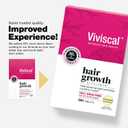 Viviscal Hair Growth Supplements for Women, Thicker Fuller Hair Support for Thinning Hair and Hair Loss, with Biotin and Marine Collagen, Drug-Free, 180 Tablets, 90-Day Supply, BB Date 06-2028