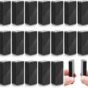 40 Pieces Outdoor Curtain Weights Waterproof Magnetic Drapery Weights for Home Decor Bathroom, Shower, Liner, Flags Tablecloth to Stop Wind (Black)