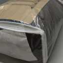 H.VERSAILTEX High Stretch Sofa Slipcover 4 Piece Cover Velvet Furniture Protector Form Fit Thick Velvet Extra Large Sofa Cover for 3 Cushion Couch Width Up to 97 Inch (Large Sofa, Brown)