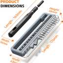 ANVANNA Electronics Precision Screwdriver Sets 32-Piece Magnetic Repair Tool Kit for iPhone, MacBook, Computer, Laptop, PC, Tablet, PS4, Xbox, Nintendo, Game Console