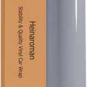 Car Wrap for Body Protection Scratch Resistance Air Release Technology 2 X 5FT Gloss Grey Automotive Vinyl Wrap