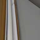 ShadesU Cordless Zebra Blinds  Light Filtering Dual-Layer Window Shades for Privacy (White Color) (Maximum Height 72") (Width 34.5")