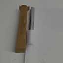 Flanged Sink Tailpiece 1-1/4" OD x 12", Brass Extension Tube for Trap, Inlet Waste Pipe Tubular Drain Connections, Chrome