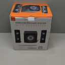 iLive Electronics Bluetooth Speaker System with Built-in Subwoofer, 7.28 x 8.86 x 7.28 Inches, Black (iHB23B)