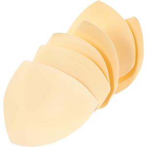 TENDYCOCO Wireless Bra Pads Inserts for Women, 3 Pairs Removable Beige Breast Inserts Pads for Swimwear Sports Bras Lightweight Push up Padding for Everyday Comfort and Travel