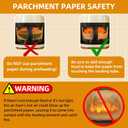 Air Fryer Paper Liners for 4 qt / 5 qt / 6 qt, Thickened Square Disposable Liner Compatible with Ninja/Chefman/Cosori/Instant Pot and other 4q-6qt Airfryer (8.3'' on Top)