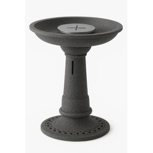 VIVOHOME Solar Bird Bath with Fountain, Battery System, Dark Stone Gray
Built-in Reservoir, Weather-Resistant ABS, Dual Filtration System, for Outdoor/Garden, Bird-Friendly, 20-Inch Bowl