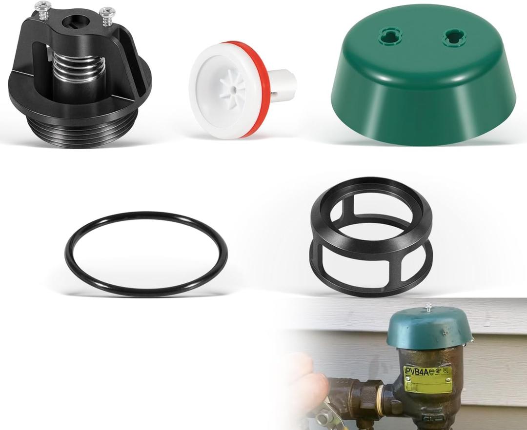 1/2"3/4" Float and Bonnet Repair Kit for Apollo Conbraco PVB4A & PVBLF4A Pressure Vacuum Breaker, Replacement for 4A-004-07 4A00407, Compatible with 4A-500 Series Backflow Preventer (Not for 1")
