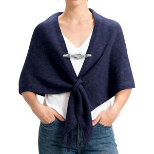 Pashmina Shawl Wraps for Women Poncho Shawl Knit Cape Cashmere Wrap for Evening Dresses and Daily Wear.