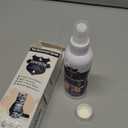 Cat Deterrent Spray - Safe Indoor & Outdoor Deterrent for Furniture Protection, Effective Training Aid with Natural Ingredients - Non-Toxic Anti-Scratch Formula (Bright Blue, M)