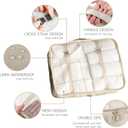 LANSKLBD 8 Set Packing Cubes for Suitcases Travel Luggage Packing Organizers,Travel Accessories Essentials Luggage Organizer with Shoe/Tioletry/Laundry Bag, Beige
